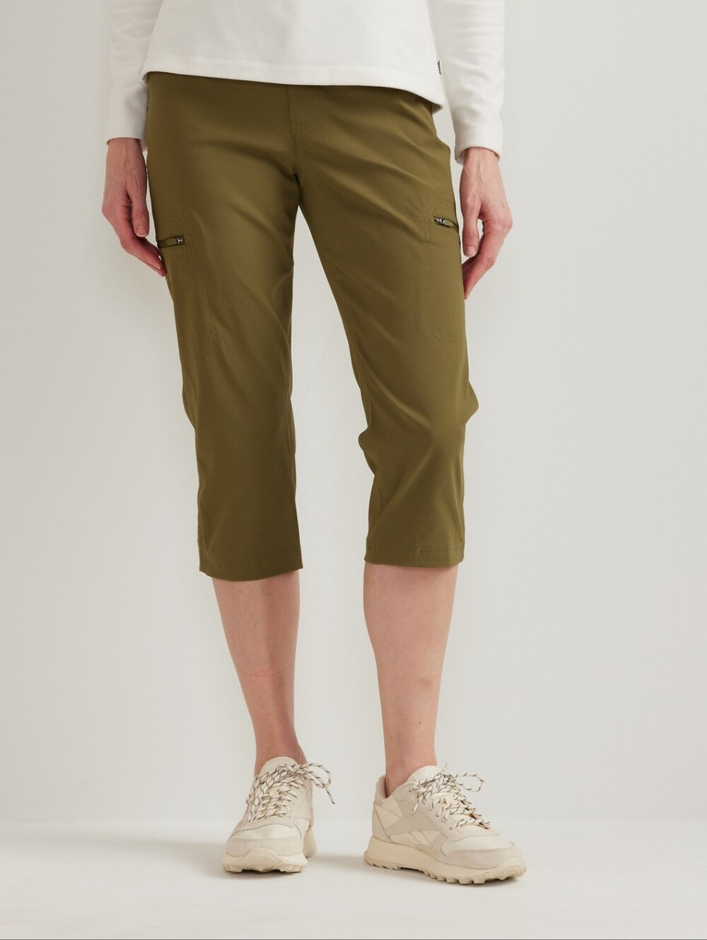 First Ascent Guide Pro Capris In Alder